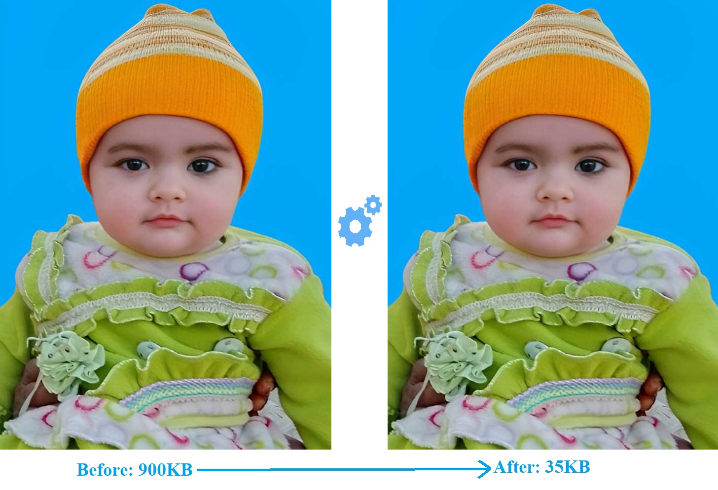 Results of compressed jpg to 20kb-50kb between 20kb to 50kb jpg
